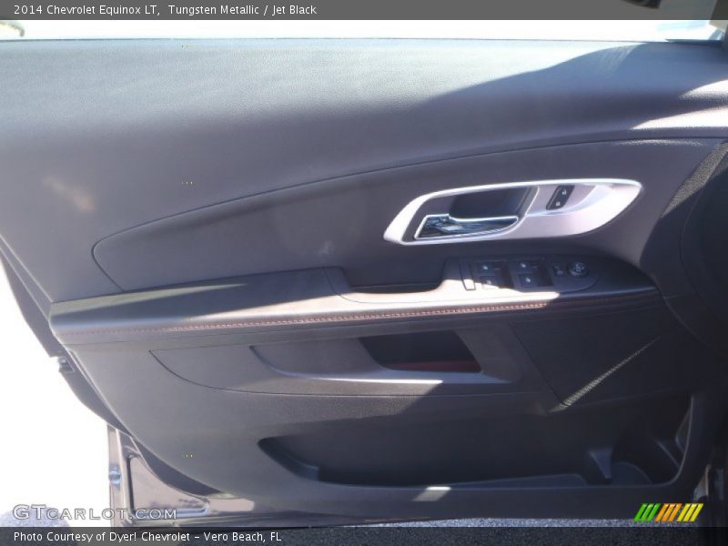 Tungsten Metallic / Jet Black 2014 Chevrolet Equinox LT