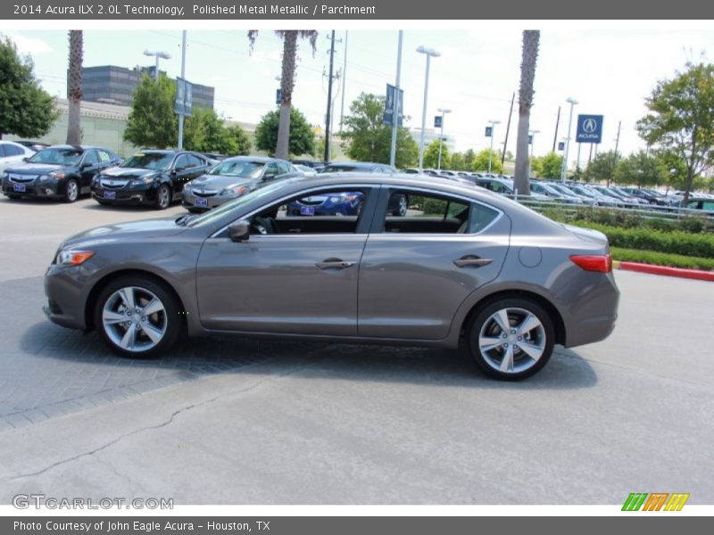 Polished Metal Metallic / Parchment 2014 Acura ILX 2.0L Technology