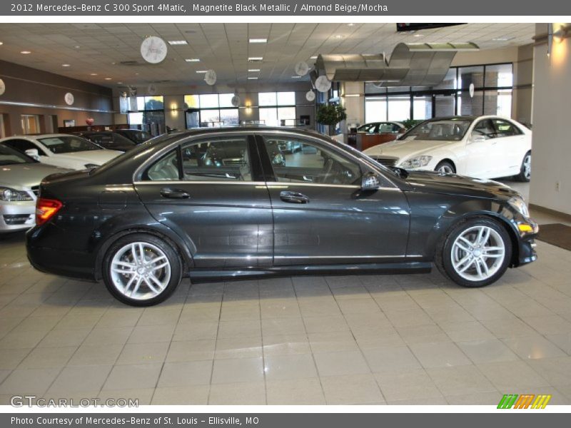 Magnetite Black Metallic / Almond Beige/Mocha 2012 Mercedes-Benz C 300 Sport 4Matic