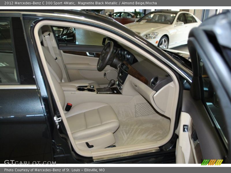 Magnetite Black Metallic / Almond Beige/Mocha 2012 Mercedes-Benz C 300 Sport 4Matic