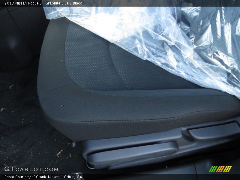 Graphite Blue / Black 2013 Nissan Rogue S