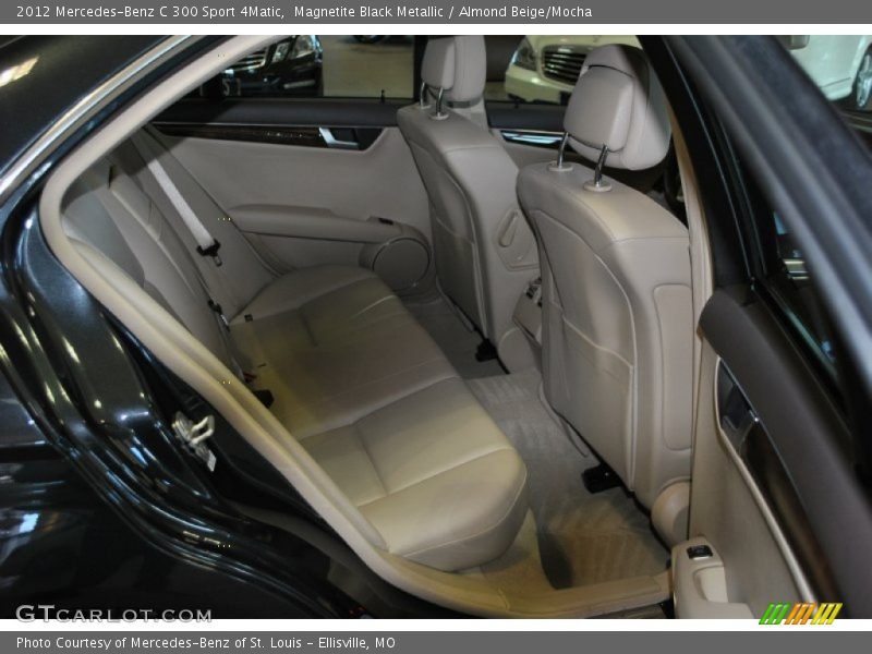 Magnetite Black Metallic / Almond Beige/Mocha 2012 Mercedes-Benz C 300 Sport 4Matic
