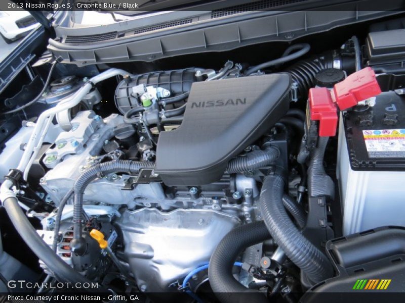 Graphite Blue / Black 2013 Nissan Rogue S
