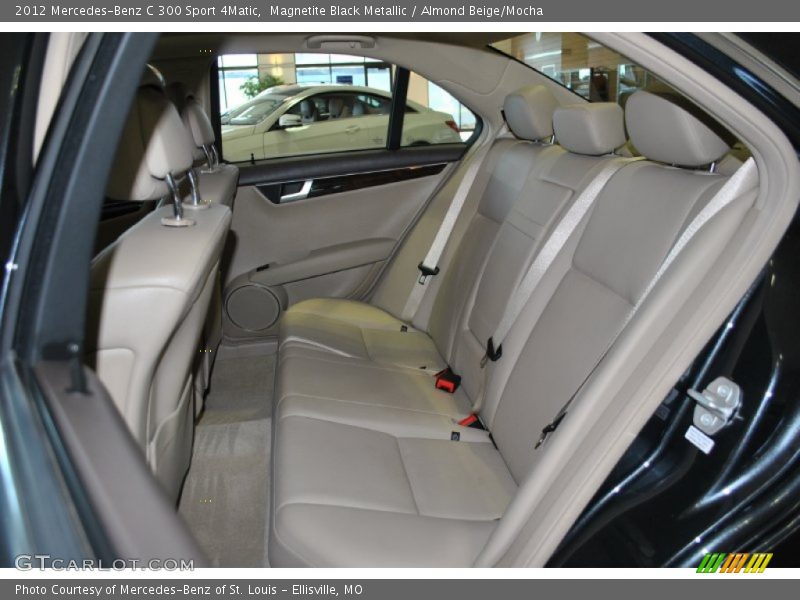Magnetite Black Metallic / Almond Beige/Mocha 2012 Mercedes-Benz C 300 Sport 4Matic