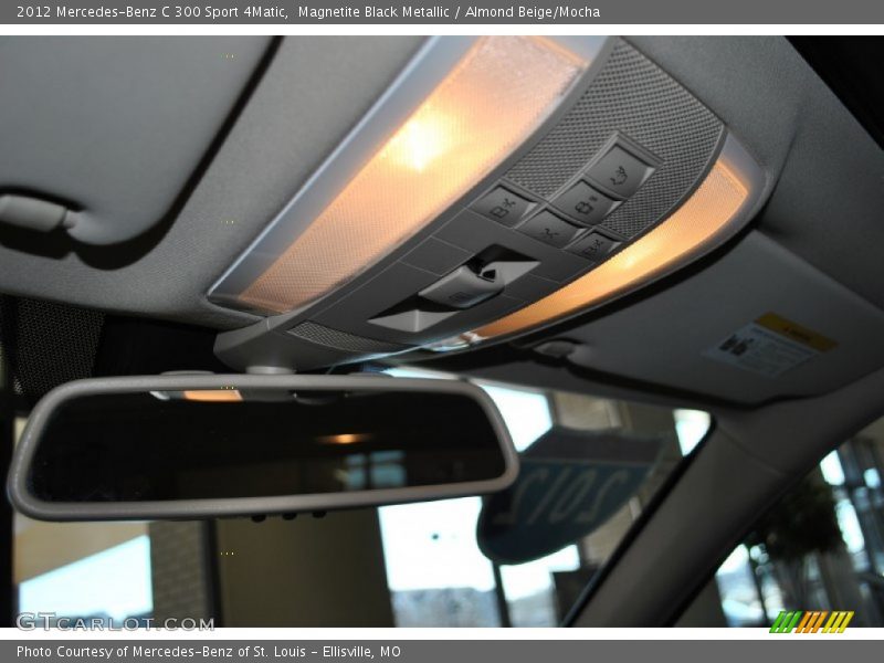 Magnetite Black Metallic / Almond Beige/Mocha 2012 Mercedes-Benz C 300 Sport 4Matic