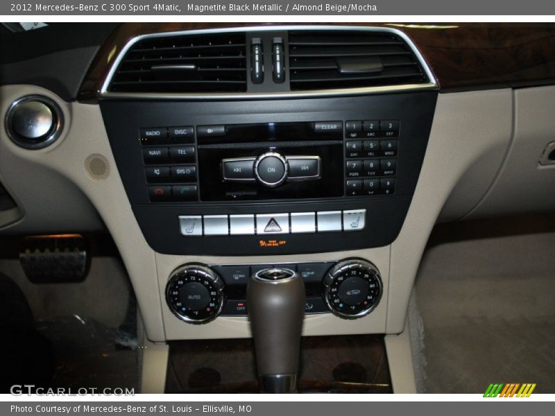 Magnetite Black Metallic / Almond Beige/Mocha 2012 Mercedes-Benz C 300 Sport 4Matic