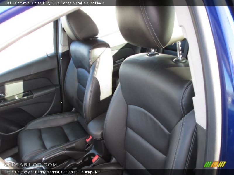 Blue Topaz Metallic / Jet Black 2013 Chevrolet Cruze LTZ