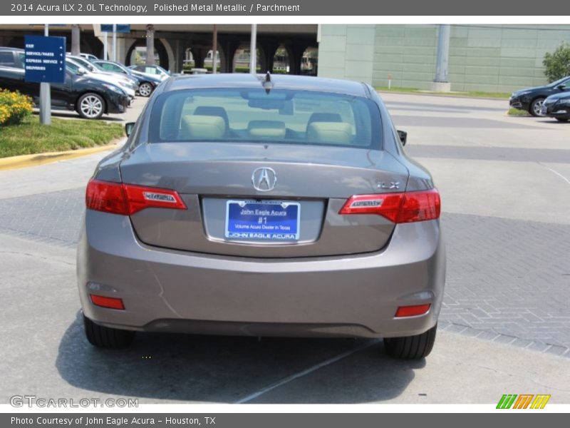 Polished Metal Metallic / Parchment 2014 Acura ILX 2.0L Technology