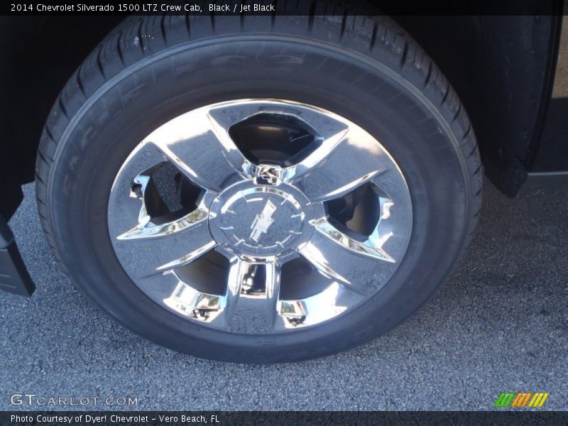 Black / Jet Black 2014 Chevrolet Silverado 1500 LTZ Crew Cab