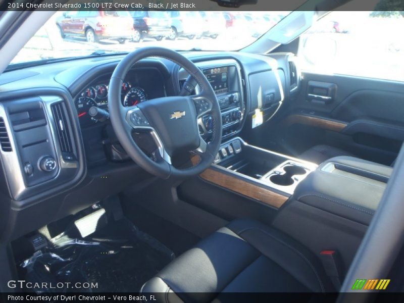 Black / Jet Black 2014 Chevrolet Silverado 1500 LTZ Crew Cab