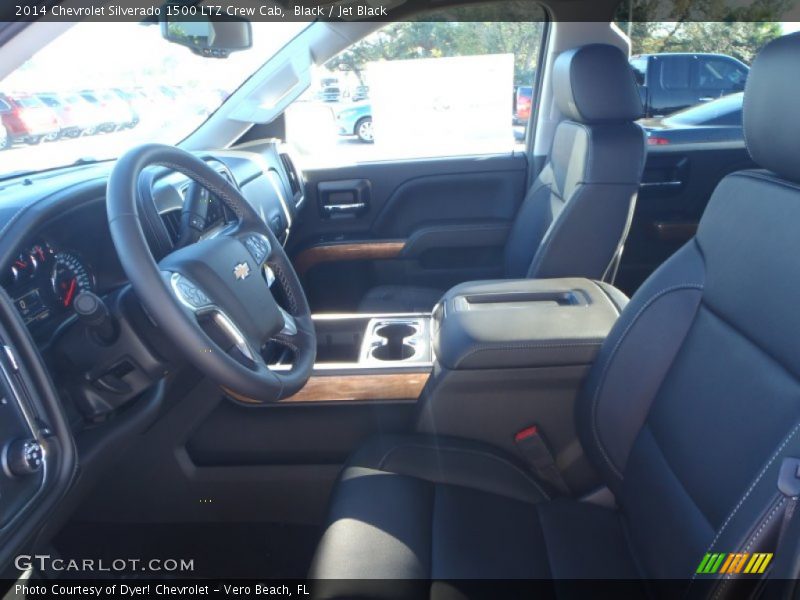 Black / Jet Black 2014 Chevrolet Silverado 1500 LTZ Crew Cab