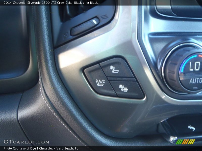 Black / Jet Black 2014 Chevrolet Silverado 1500 LTZ Crew Cab