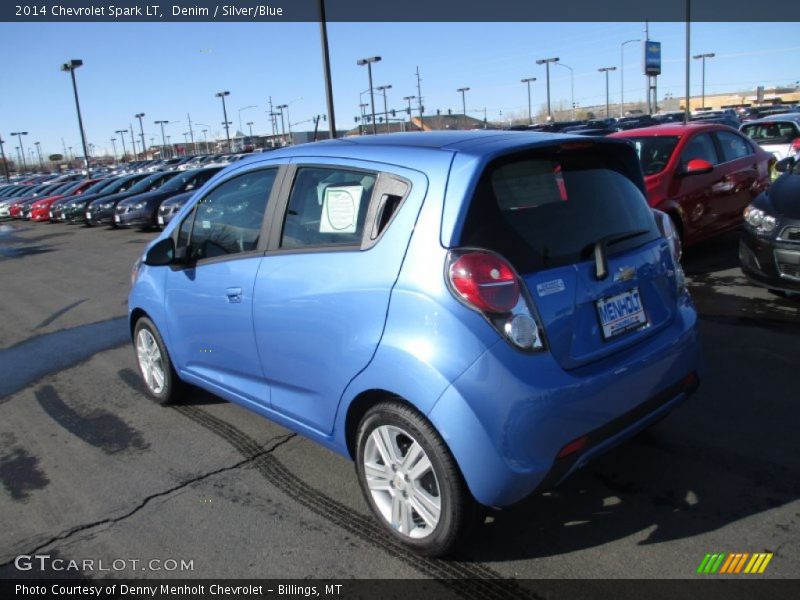 Denim / Silver/Blue 2014 Chevrolet Spark LT