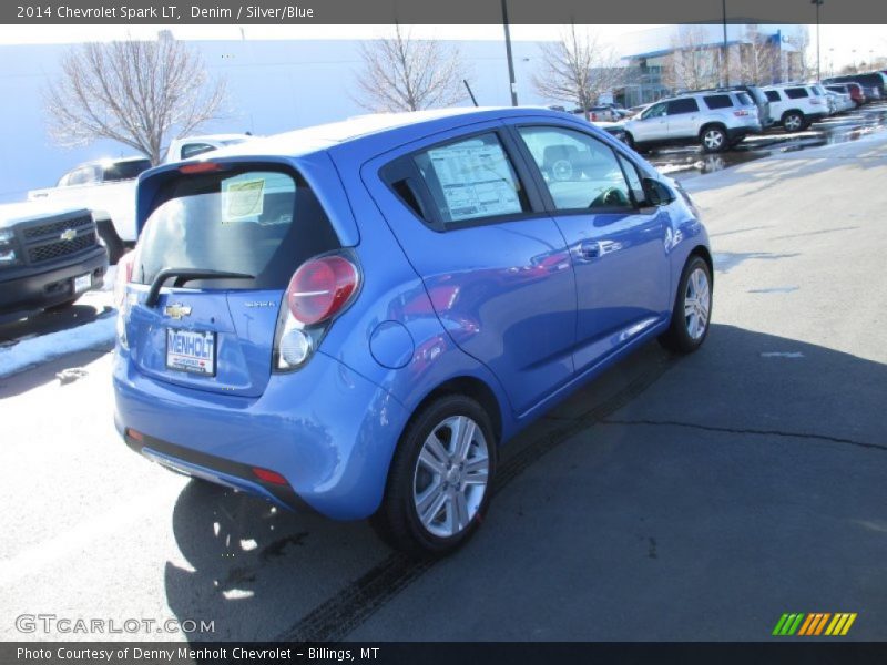 Denim / Silver/Blue 2014 Chevrolet Spark LT