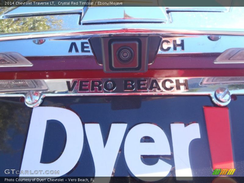 Crystal Red Tintcoat / Ebony/Mojave 2014 Chevrolet Traverse LT
