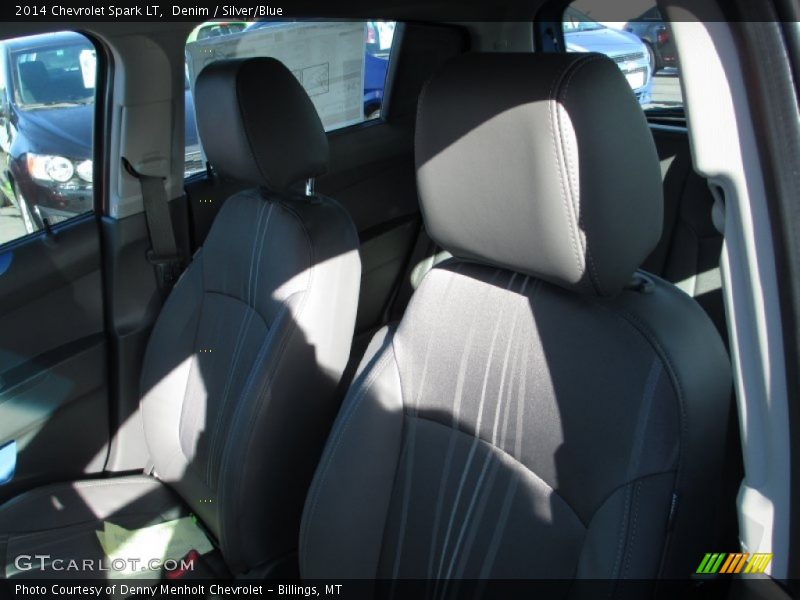 Denim / Silver/Blue 2014 Chevrolet Spark LT