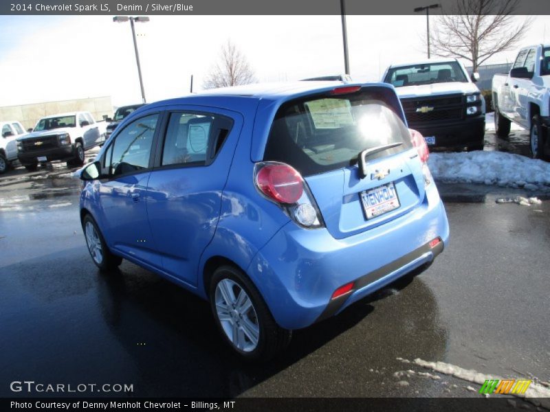 Denim / Silver/Blue 2014 Chevrolet Spark LS