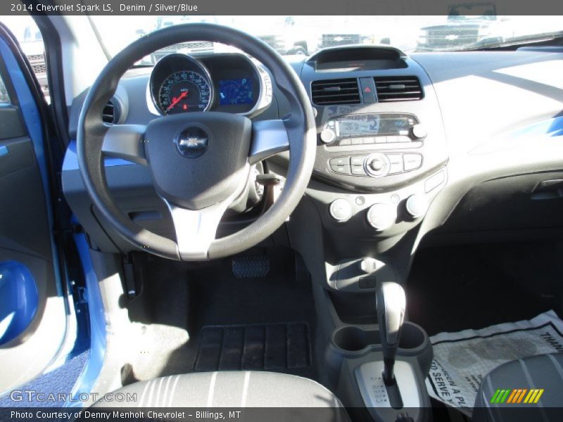 Denim / Silver/Blue 2014 Chevrolet Spark LS