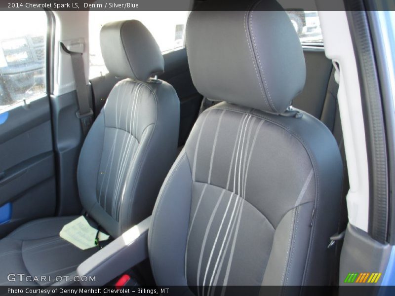 Denim / Silver/Blue 2014 Chevrolet Spark LS