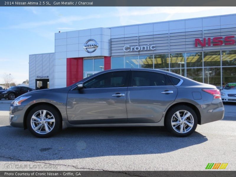 Gun Metallic / Charcoal 2014 Nissan Altima 2.5 SL