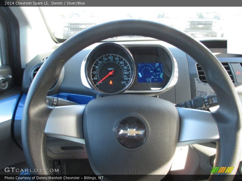 Denim / Silver/Blue 2014 Chevrolet Spark LS