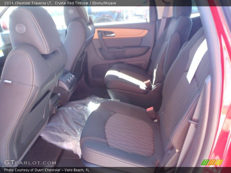 Crystal Red Tintcoat / Ebony/Mojave 2014 Chevrolet Traverse LT