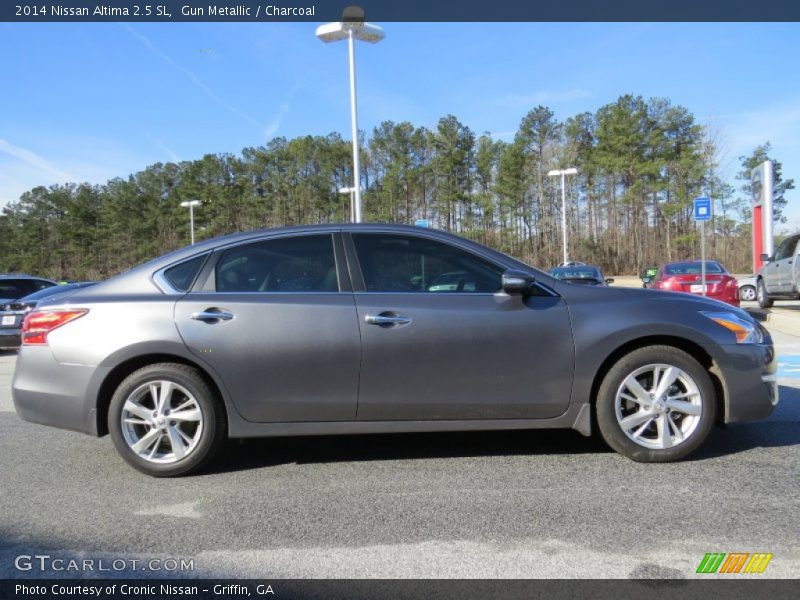 Gun Metallic / Charcoal 2014 Nissan Altima 2.5 SL