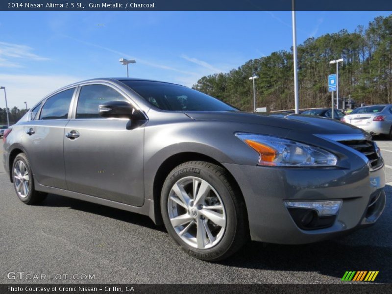 Gun Metallic / Charcoal 2014 Nissan Altima 2.5 SL