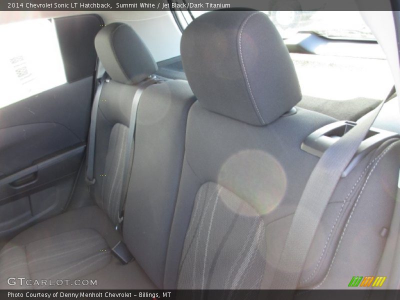 Summit White / Jet Black/Dark Titanium 2014 Chevrolet Sonic LT Hatchback