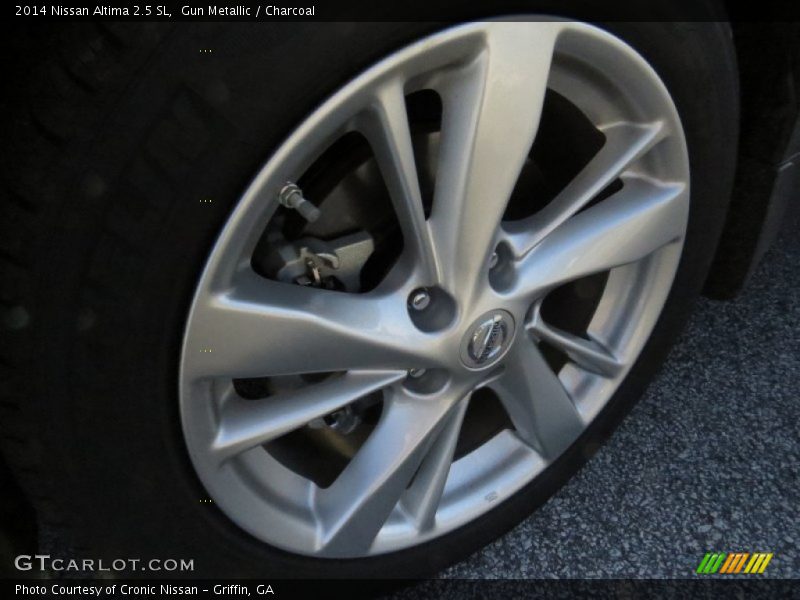 Gun Metallic / Charcoal 2014 Nissan Altima 2.5 SL