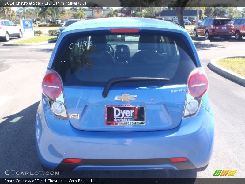 Denim / Silver/Blue 2014 Chevrolet Spark LT