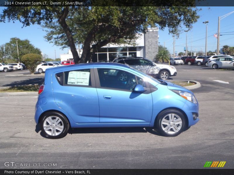 Denim / Silver/Blue 2014 Chevrolet Spark LT