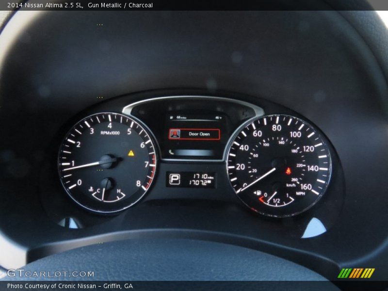 Gun Metallic / Charcoal 2014 Nissan Altima 2.5 SL