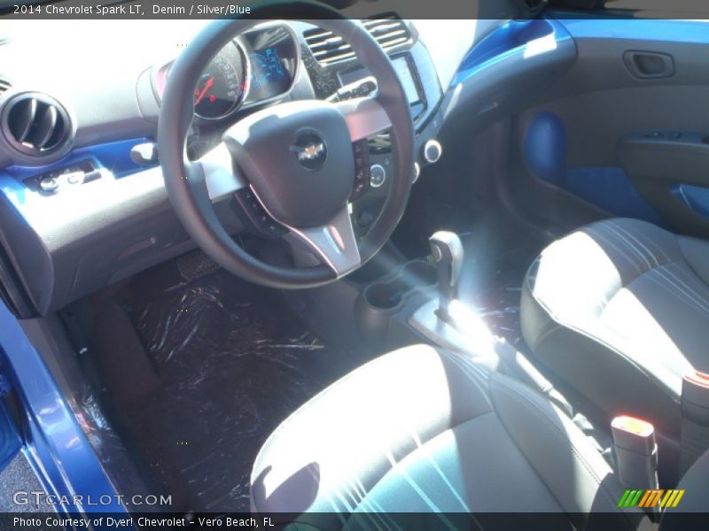 Denim / Silver/Blue 2014 Chevrolet Spark LT