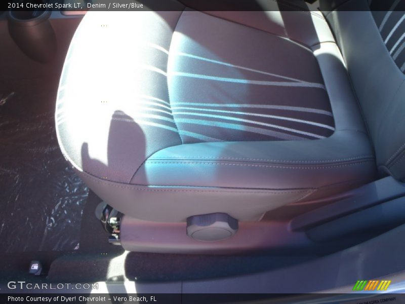 Denim / Silver/Blue 2014 Chevrolet Spark LT