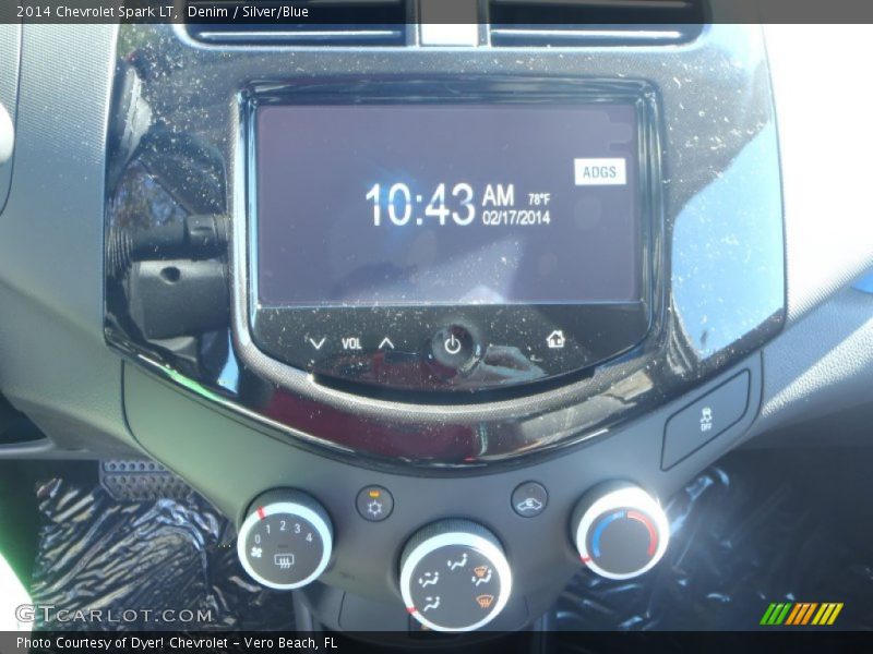 Denim / Silver/Blue 2014 Chevrolet Spark LT