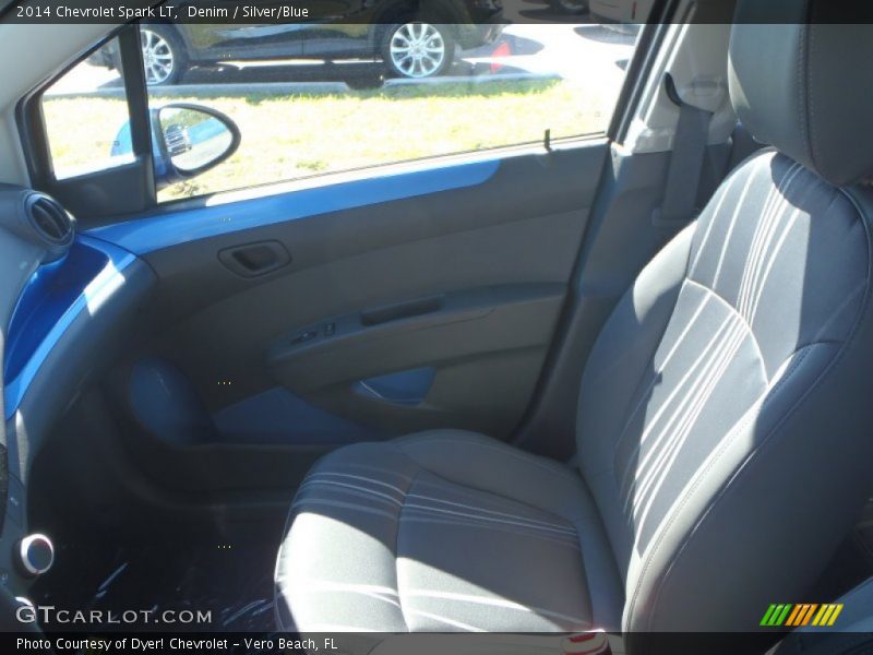 Denim / Silver/Blue 2014 Chevrolet Spark LT
