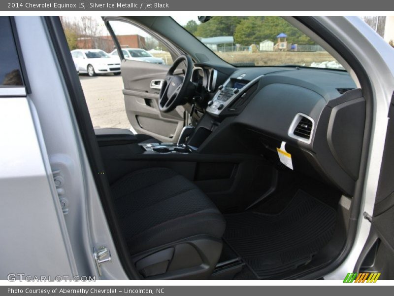 Silver Ice Metallic / Jet Black 2014 Chevrolet Equinox LS