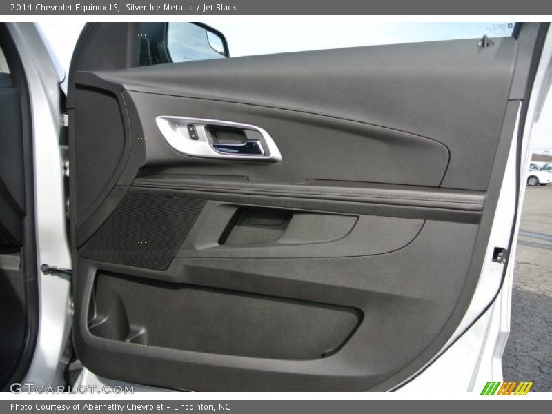 Silver Ice Metallic / Jet Black 2014 Chevrolet Equinox LS