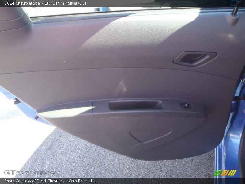 Denim / Silver/Blue 2014 Chevrolet Spark LT