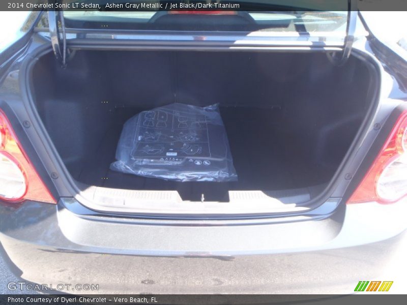 Ashen Gray Metallic / Jet Black/Dark Titanium 2014 Chevrolet Sonic LT Sedan