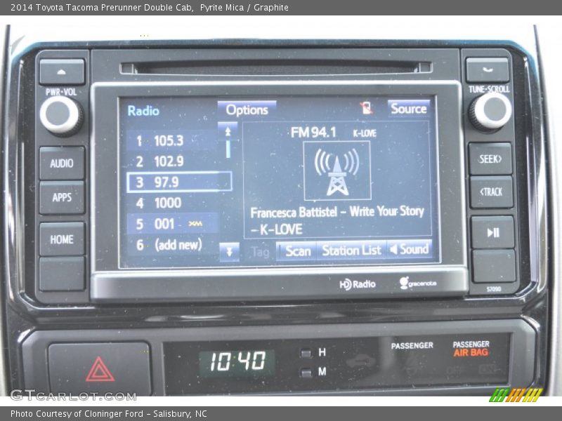 Pyrite Mica / Graphite 2014 Toyota Tacoma Prerunner Double Cab