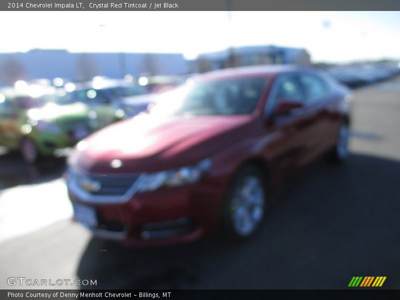 Crystal Red Tintcoat / Jet Black 2014 Chevrolet Impala LT