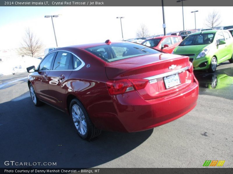 Crystal Red Tintcoat / Jet Black 2014 Chevrolet Impala LT