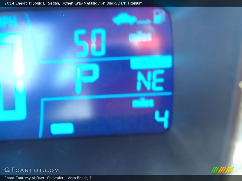 Ashen Gray Metallic / Jet Black/Dark Titanium 2014 Chevrolet Sonic LT Sedan