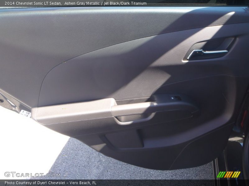 Ashen Gray Metallic / Jet Black/Dark Titanium 2014 Chevrolet Sonic LT Sedan