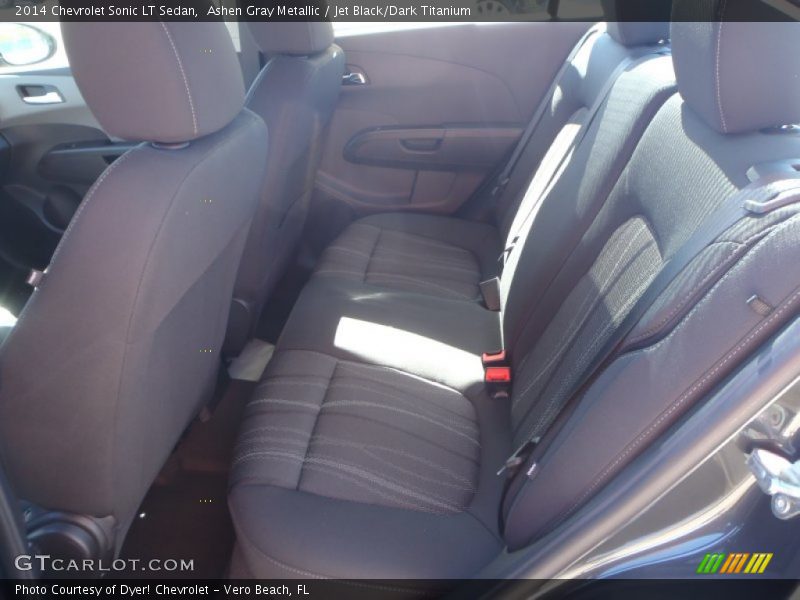 Ashen Gray Metallic / Jet Black/Dark Titanium 2014 Chevrolet Sonic LT Sedan