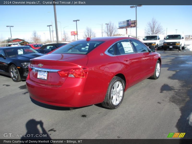 Crystal Red Tintcoat / Jet Black 2014 Chevrolet Impala LT