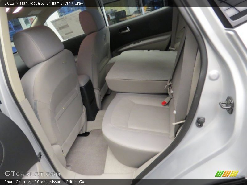 Brilliant Silver / Gray 2013 Nissan Rogue S