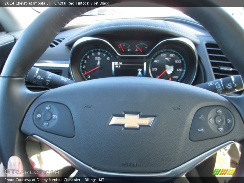 Crystal Red Tintcoat / Jet Black 2014 Chevrolet Impala LT